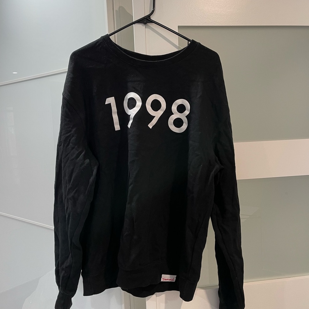 Diamond supply co crewneck size large